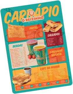 Cardápio O Reizinho Frente