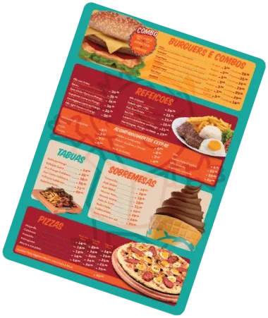 Cardápio O Reizinho Verso